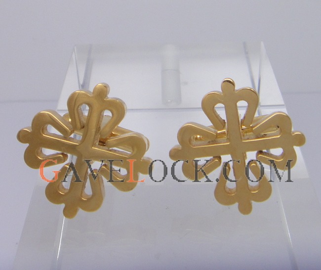 Replica Patek Philippe Cuff Links Yellow Gold Hot Sale